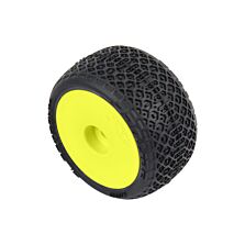 Pro-Line Racing 1/28 Electron 2.0 T F/R Tires Mounted 7mm Yellow (4): Micro-T