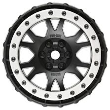 Pro-Line Racing 1/5 Impulse Pro-Loc Front/Rear 24mm X-MAXX Wheels (2) Black/Gray