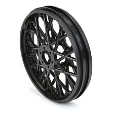 Pro-Line Racing 1/4 Bullyspoke V2 Bead Front Wheel Black: Promoto-MX
