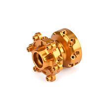 Pro-Line Racing 1/4 Pro-Spec Aluminum Front Hub Gold: Promoto-MX
