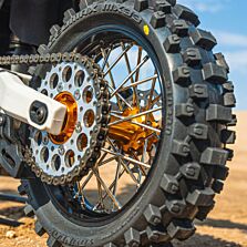 Pro-Line Racing 1/4 Pro-Spec Aluminum Rear Hub Gold: Promoto-MX