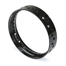 Pro-Line Racing 1/4 Pro-Spec Aluminum Rear Rim Black: Promoto-MX