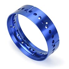 Pro-Line Racing 1/4 Pro-Spec Blue Aluminum Front Rim: Promoto-SM