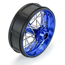 Pro-Line Racing 1/4 Pro-Spec Aluminum V2 Bead Rear Wheel Blue/Blue (1): Promoto-SM