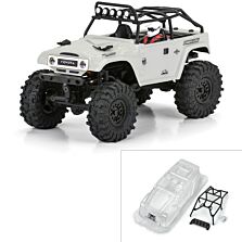 Pro-Line Racing 1/24 1979 Toyota Land Cruiser FJ40 Clear Body with Trail Cage: SCX24