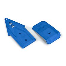 Pro-Line Racing Bash Armor Front/Rear Skid Plates (Blue) for ARRMA 3S Vehicles