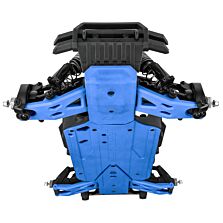 Pro-Line Racing Bash Armor Chassis Protector (Blue) for ARRMA 3S Short WB