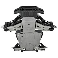 Pro-Line Racing Bash Armor Front Suspension Arms (Stone Gray) for ARRMA 3S Vehicles