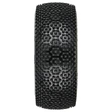 Pro-Line Racing 1/8 Hex Shot S3 Front/Rear Buggy Tires Mounted 17mm White (2)
