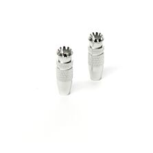 Spektrum Gimbal Stick Ends 24mm Silver (2): DXe
