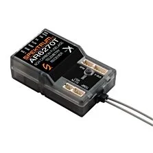 Spektrum AR6270T 6-Channel Carbon Fuse Integrated Telemetry Receiver
