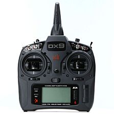 Spektrum DX9 Black 9-Channel DSMX Transmitter Only EU Version