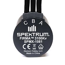 Spektrum Accessories Firma 3660-3100Kv 4-Pole Sensorless Brushless Motor: 5mm