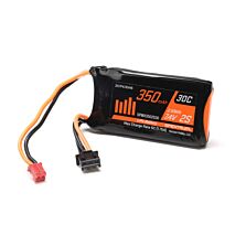 Spektrum Accessories 7.4V 350mAh 2S LiPo Battery: SCX24 PH 2.0
