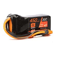 Spektrum Accessories 450mAh 4S 14.8V 30C Smart G2 LiPo Battery: IC2