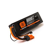 Spektrum Accessories 7.4V 5000mAh 2S 30C Smart Hardcase LiPo Battery: IC5