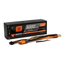 Spektrum Accessories 14.8V 5000mAh 4S 100C Smart Race Hardcase LiPo Battery: Tubes, 5mm
