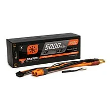 Spektrum Accessories 14.8V 5000mAh 4S 100C Smart Race Hardcase LiPo Battery: Tubes, 5mm