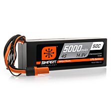 Spektrum Accessories 14.8V 5000mAh 4S 50C Smart Hardcase LiPo Battery: IC5
