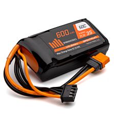 Spektrum Accessories 11.1V 600mAh 3S 50C LiPo Battery: IC2
