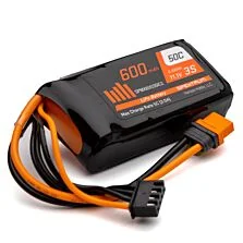 Spektrum Accessories 11.1V 600mAh 3S 50C LiPo Battery: IC2