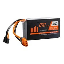 Spektrum Accessories 7.4V 810mAh 2S 50C LiPo Battery: IC2