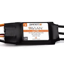 Spektrum Accessories Avian 70-Amp Smart Lite Brushless ESC, 3S-6S: IC3