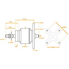 Spektrum Accessories Avian 5055-500Kv Brushless Outrunner Motor
