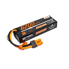 Spektrum Accessories 7.4V 6200mAh 2S 120C Smart G2 Pro Basher LiPo Battery: IC5