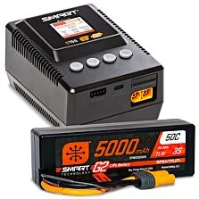 Spektrum Accessories Smart Powerstage 3S Surface Bundle: G2 5000mAh 3S LiPo IC5 & S155 Charger EU