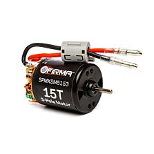 Spektrum Accessories Firma 70A Brushed Smart ESC, 2S-3S: IC3 / 15T Brushed Motor Combo