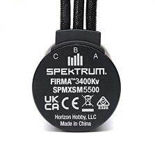 Spektrum Accessories Firma 3650-3400Kv 4-Pole Sensorless Brushless Motor: 5mm