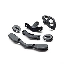 Team Losi Racing Shock Tower Guards, Up Wing Mount, Spur Shield: 22X