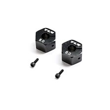Team Losi Racing Wheel Hex 12mm x 8.0mm (2)