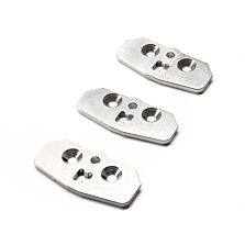 Team Losi Racing Skid Plate Set, Adjustable Chassis, Steel: 8XT
