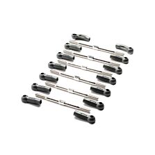 Team Losi Racing HD Turnbuckle Kit, Titanium: 22X-T