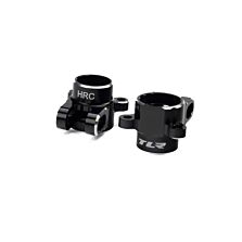 Team Losi Racing VHA Hub Body Set, Aluminum, HRC, Black: 22X