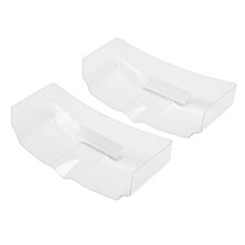 Team Losi Racing 1/10 Medium Downforce 6.5" Precut Clear Wing (2)