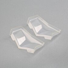 Team Losi Racing High Front Wing, Clear (2): 22 5.0