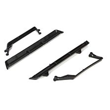Team Losi Racing Mud Guard with Side Guard (2): SCTE 2.0