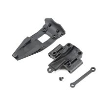 Team Losi Racing Front Pivot, Brace and Bumper: 22-4 2.0