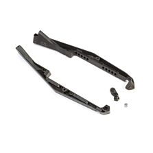 Team Losi Racing Mud Guard Set Stiffezel with Fan Mount: 22 5.0