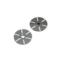 Team Losi Racing Grooved Slipper Plate Set: 22-4 2.0