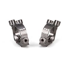 Team Losi Racing Castor Block Set, 15 degrees, Aluminum: 22-4