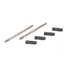 Team Losi Racing Turnbuckle, HD, 80mm (2): 22T 2.0