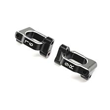 Team Losi Racing Caster Block Set 9 deg Aluminum: 22X-4