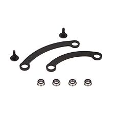 Team Losi Racing Steering Rack Set with Bearings, Short/Long: 8B 3.0
