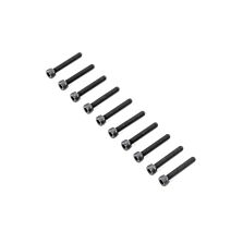 Team Losi Racing Cap Head Screws M4x25 (10)
