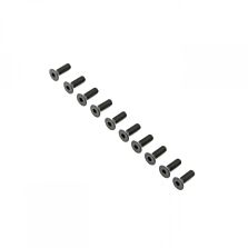 Team Losi Racing Flat Head Screws M4 x 12mm (10)