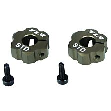 Team Losi Racing Rear Hex, Standard Width, Aluminum: 22